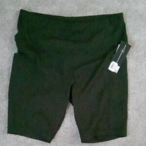 Nwt Women's Black Bike Shorts